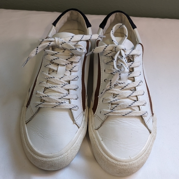 Madewell  Sidewalk Low-Top Sneakers in Leather Size 5 - Picture 2 of 10